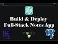 Build & Deploy Full-Stack Notes App Tutorial | React + Express + PostgreSQL