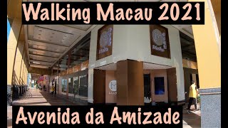 [4K] Walking Macau 2021: Avenida da Amizade - ZAPE - 友誼大馬路 - China - 中國澳門