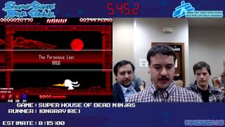 Super House of Dead Ninjas - SPEED RUN (0:10:00) [PC] *Live at #SGDQ 2013*