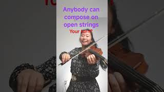 Anybody can compose on open strings. Your turn?