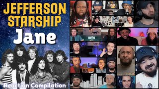 REACTION COMPILATION | Jefferson Starship - Jane | First Time Mashup