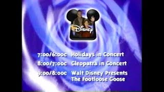 Disney Channel Lineup Tonight (December 1998)