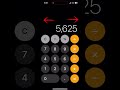 iPhone calculator trick!