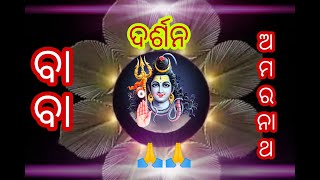 #ନୂତନ ରୂପରେ 🙏 ବାବା ଆମର ନାଥଙ୍କ ଦର୍ଶନ କରନ୍ତୁ 🙏🙏 #odianews#amarnath