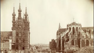 Leuven, Belgium, The Town Hall, Built 1448-1469, Historical Photographs, Advanced Architecture