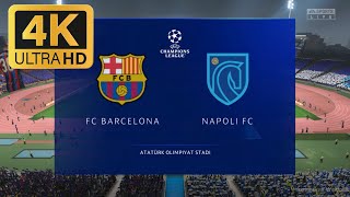 FIFA 23 - FC BARCELONA VS NAPOLI FC - UEFA CHAMPIONS LEAGUE FINAL