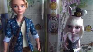 Ever After High Alistair Wonderland and Bunny Blanc review
