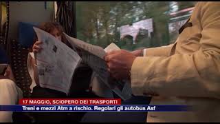 Etg - Sciopero dei trasporti il 17 maggio: treni e mezzi Atm a rischio. Regolari gli autobus ASF