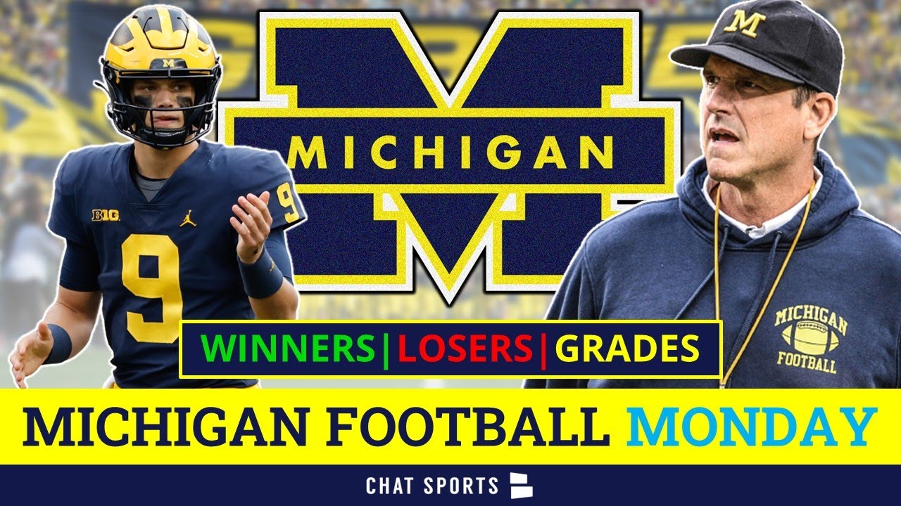 Michigan Football News - Winners, Losers & GRADES For Jim Harbaugh ...