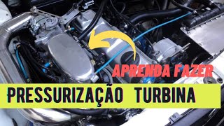 COMO FAZER PRESSURIZAÇÃO CARRO TURBO EM CASA!