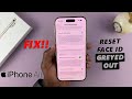 How To FIX 'Reset Face ID' Not Working On iPhone