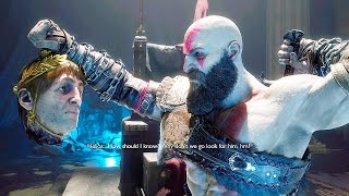 Kratos Meets Helios In Valhalla Scene - God Of War Ragnarok Valhalla DLC