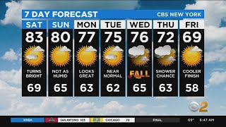 New York Weather: CBS2's 9/18 Saturday Morning Update