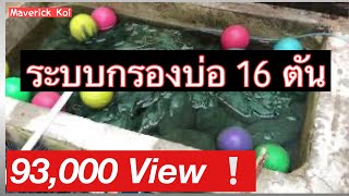 EP.2 ระบบกรองบ่อปลาคาร์ฟ บ่อ16ตัน