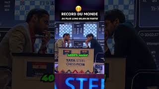 Le record du plus long bilan de partie #shorts #chess #analyse #blablabla