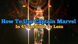 How To Use Captain Marvel Movie MCoC