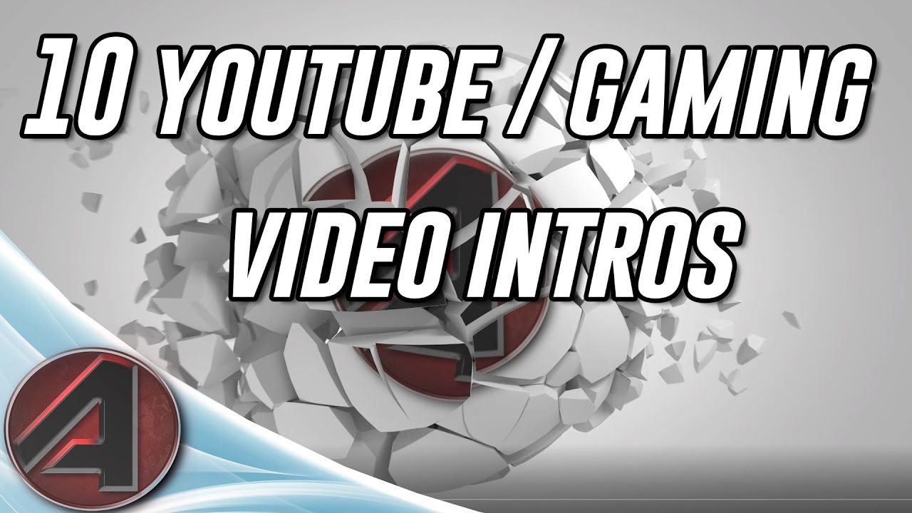 10 Youtube Gaming Intros 2017 Youtube