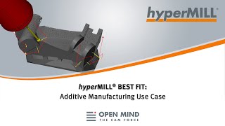 hyperMILL BEST FIT: Additive Manufacturing Use Case