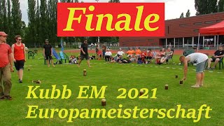 Kubb-EM Berlin Finale 2021   Gipfelstürmer (GER) vs. Kubb'Ings (GER)