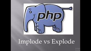 Epi-6 Difference Between Implode and Explode | PHP in Tamil
