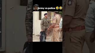 Army vs police fight 😱 #indianarmy #navy #army 👿 #indianarmedforces 😈 #paramilitary 🎯sajal