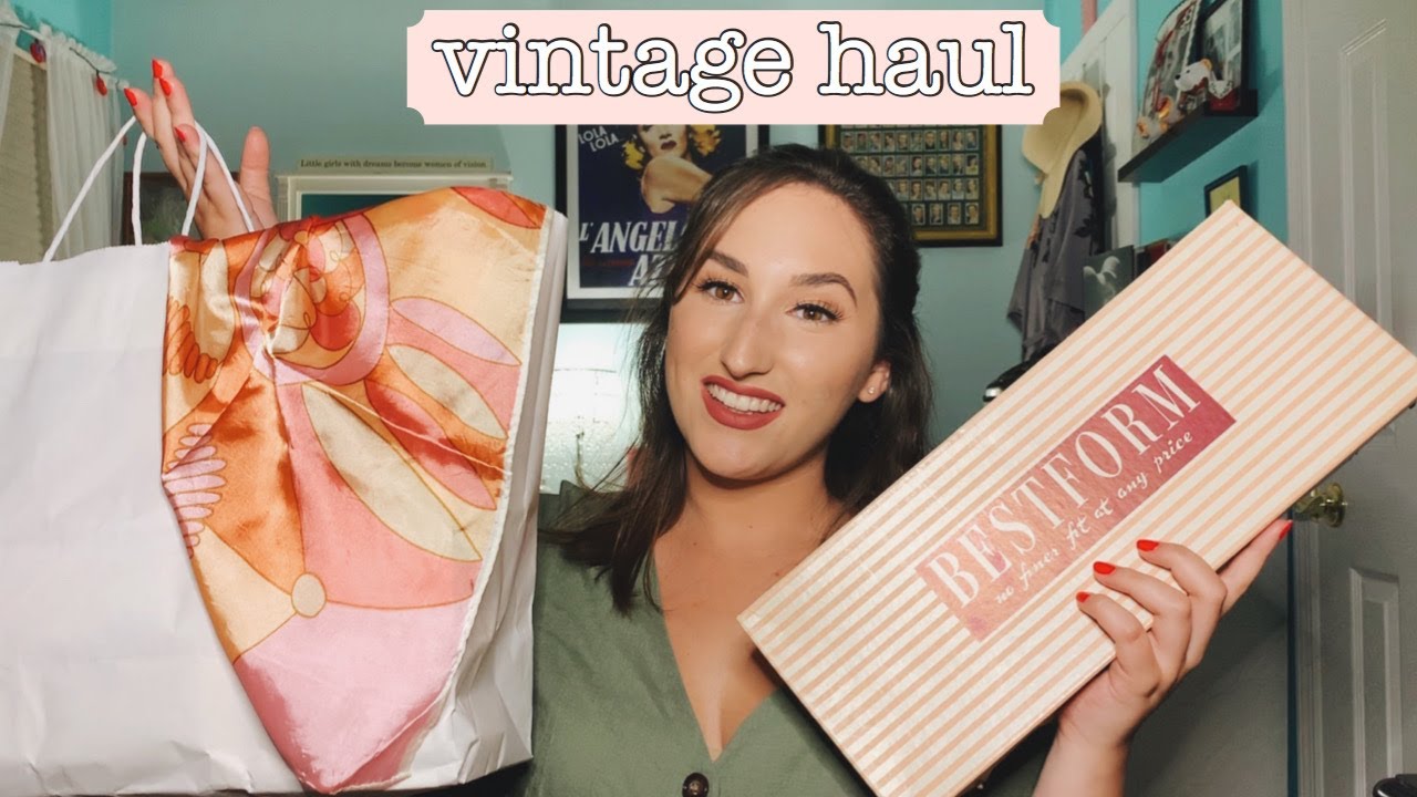 Vintage Clothing Haul Youtube