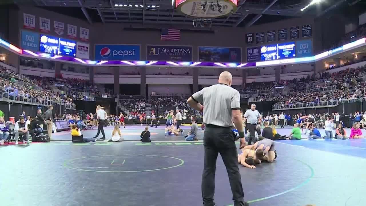 2024 SDHSAA State Wrestling Tournament-Day 1 Recap - YouTube