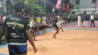 SEMI FINAL💥MSC METTUKUPPAM 🆚 ELAIYANI GERUGAI @VALASARAVAKKAM KABADDI MATCH(16/06/2024)