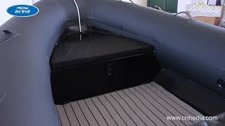 Gommone Rib Boat CE 3.6m Hypalon Rib Boat with out Motor Gommone Rib Boat, Rib Boat 480, 16FT Alumin