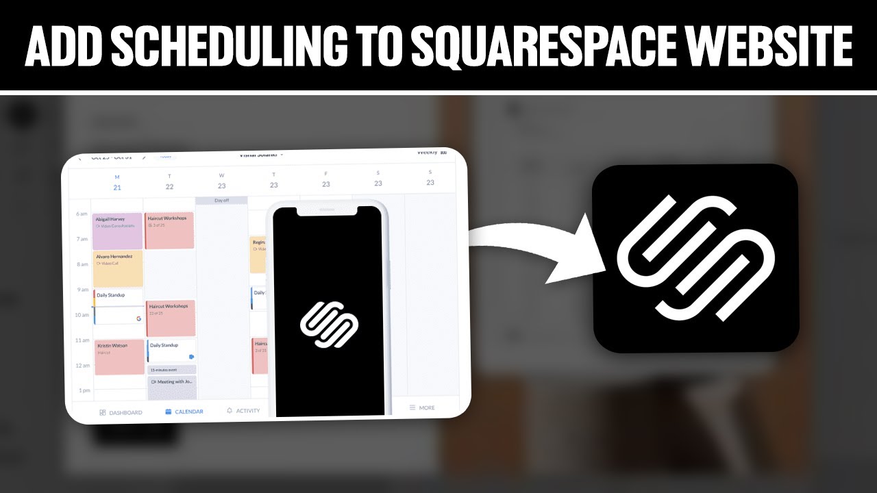 How To Add Scheduling To Squarespace Website 2025 Full Tutorial