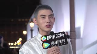 【200118】Chen Feiyu @Dior Winter Menswear Show Interview [Tencent]《陈飞宇》DIOR 2020冬季男装秀秀前\u0026秀后采访