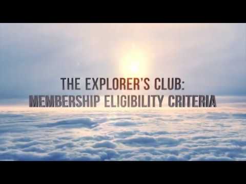 What is the international organization the Explorers Club dedicated to promoting?