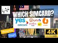 Which Sim Card Network good in Malaysia | How to Buy Sim card at Kuala Lumpur International Airport