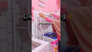 Daily mini vlog irt‼️Beberes rumah rapi rapi laundry room #shorts