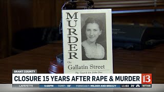 Arrest made in 2003 rape, murder
