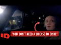 Woman Tells Officer You Don't Need A License To Drive | Late Night Lockup | ID