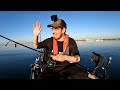 kayak fishing the poles with a g loomis nrx plus rod