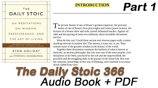 The Daily Stoic 366 PART1 Audiobook + Read along