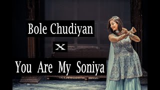 Bole Chudiyan X You Are My Soniya | Wedding Dance For Bride | Wedding Mashup | Nisha | DhadkaN Group