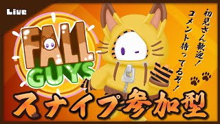 【初見・初心者さん歓迎】【フォールガイズ／Fall Guys】最初で最後かもわからん朝活をやる！☀️✨【スナイプ参加型】