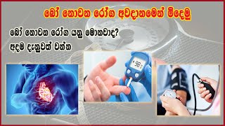 බෝ නොවන රෝග අවදානමෙන් මිදෙමු