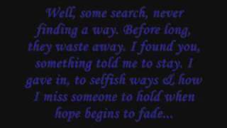 Dear God by Avenged Sevenfold *Lyrics*