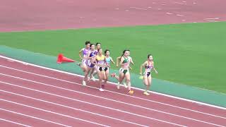 [4k]女子800m　決勝　日本インカレ2022　2022年9月11日(日)