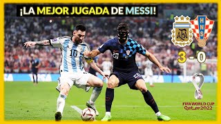 El Día que MESSI hizo su MEJOR JUGADA en un MUNDIAL | Argentina vs Croacia