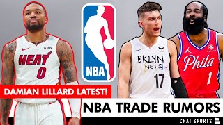 MAJOR NBA Trade Rumors: Damian Lillard Latest? Tyler Herro To Nets? James Harden Staying With 76ers?