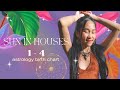 Sun through the Houses in Astrology | Sun in house 1-4