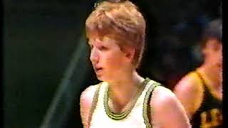 1984 IHSA Boys Basketball Class A Semifinal Game: McLeansboro vs. Lena (L.-Winslow)