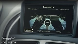 Operating the climate control | Aston Martin DB11