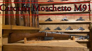 Carcano Moschetto M91 “Cavalry Carbine” (6.5 Carcano) History \u0026 Shooting Demo