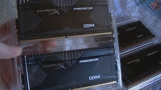 HyperX Predator 16GB DDR4 3000MHz Unboxing